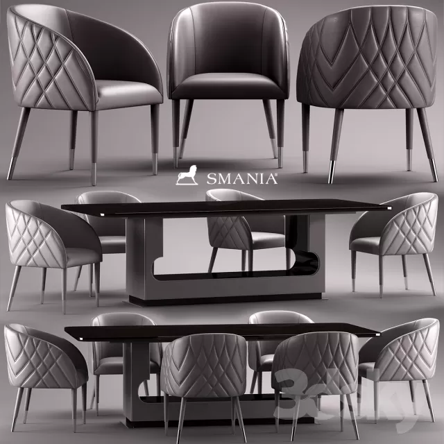 3DSKYMODEL – Dining Table sets – 4393