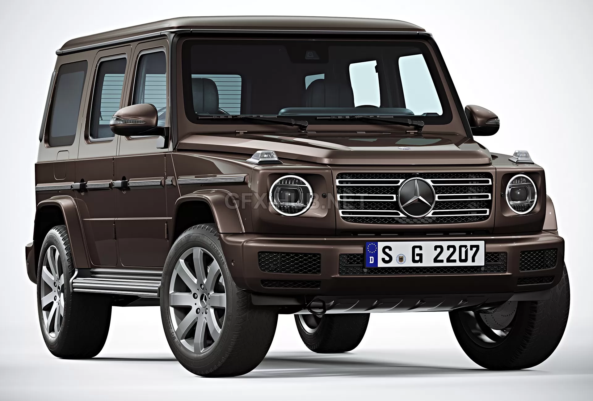 CAR – Mercedes-Benz G500 2019 3D Model