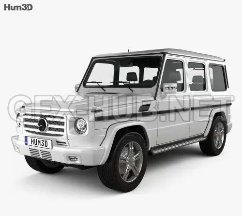 CAR – Mercedes-Benz G-class 2011  3D Model