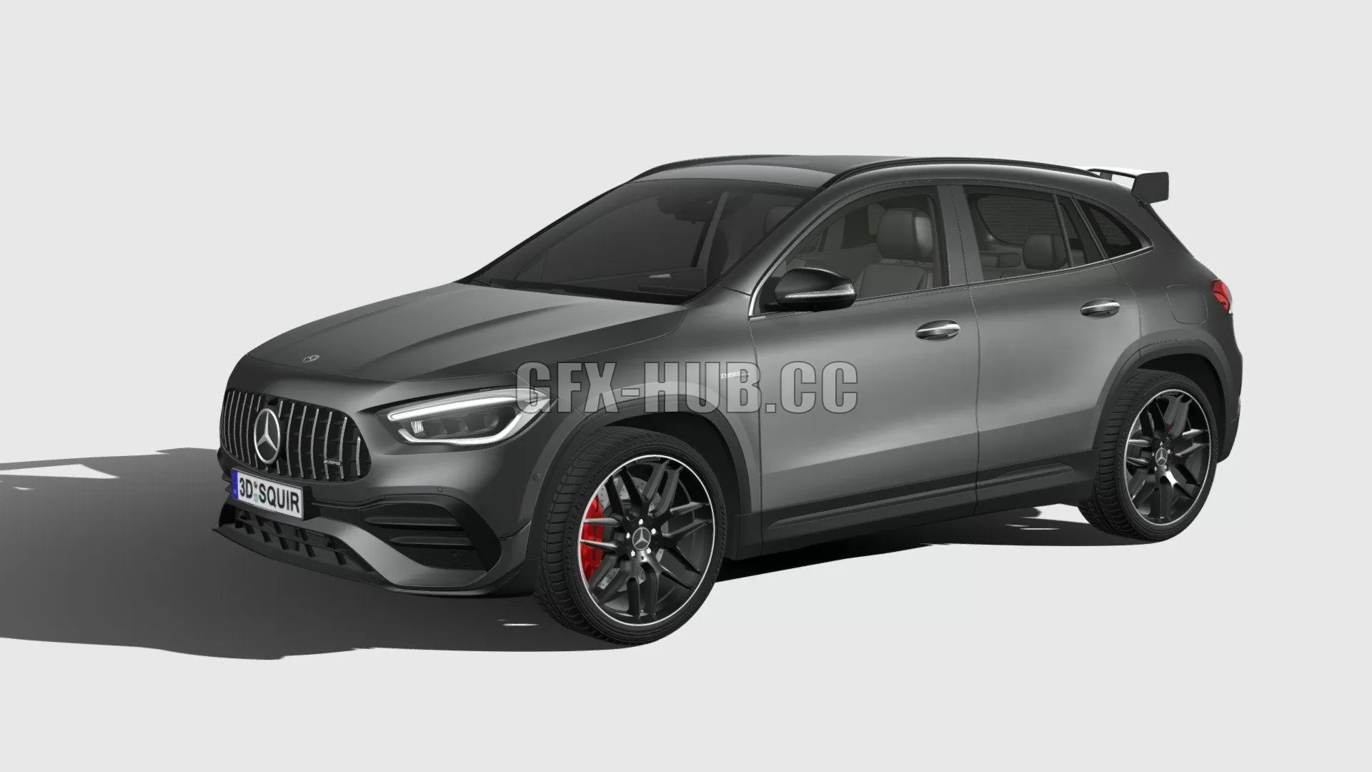CAR – Mercedes-Benz GLA45 S AMG 2021 3D Model