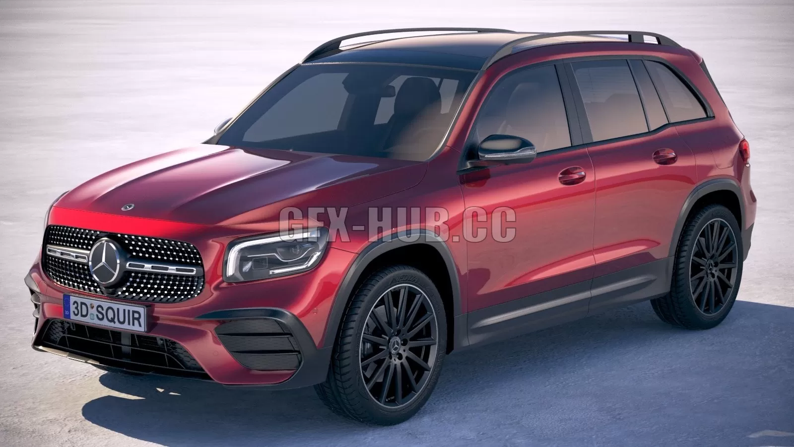 CAR – Mercedes-Benz GLB AMG 2020 3D Model