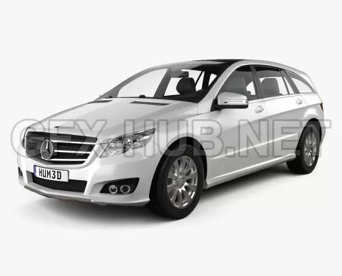 CAR – Mercedes-Benz R-Class 2011  3D Model