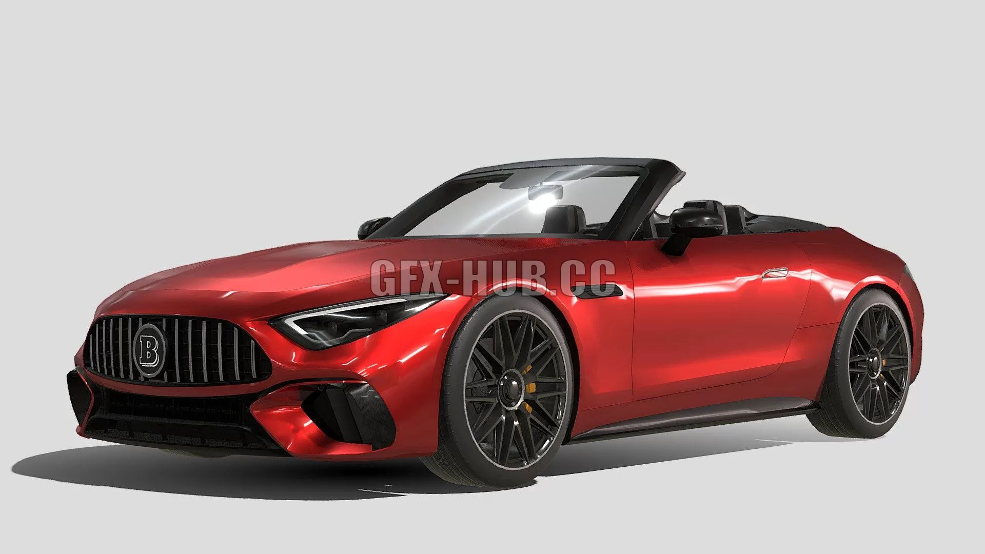 CAR – Mercedes-Benz SL 63 AMG 2022 3D Model