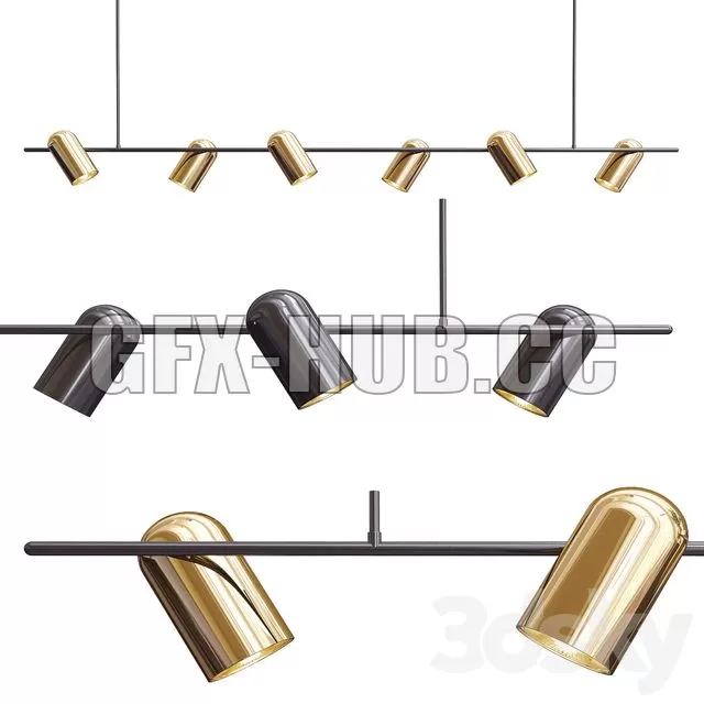 CAR – Minimalist Decorative Pendant Light 3D Model