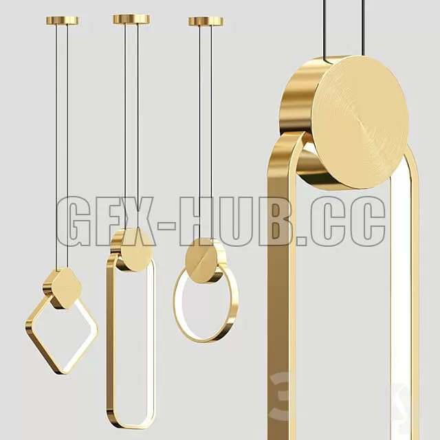 CAR – MITCH Pendant Collection 3D Model