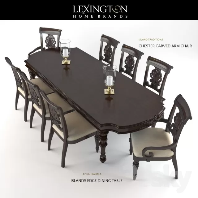 3DSKYMODEL – Dining Table sets – 4405