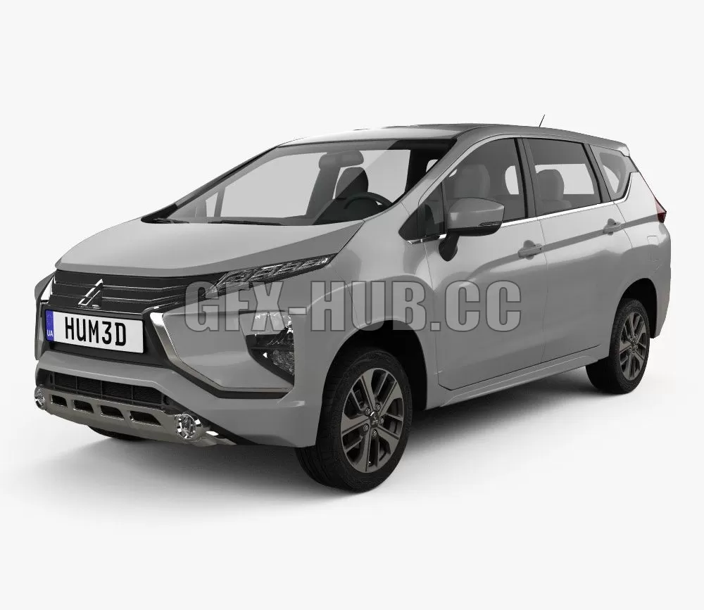 CAR – Mitsubishi Xpander 2019 3D Model