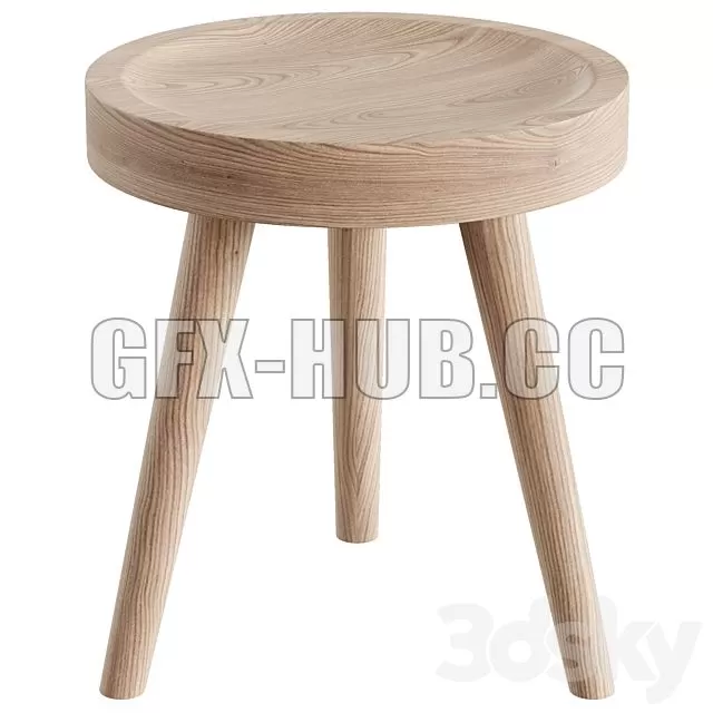 CAR – Mitzi Riva 1920 Stool 3D Model