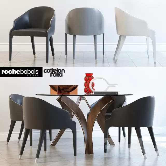 3DSKYMODEL – Dining Table sets – 4418