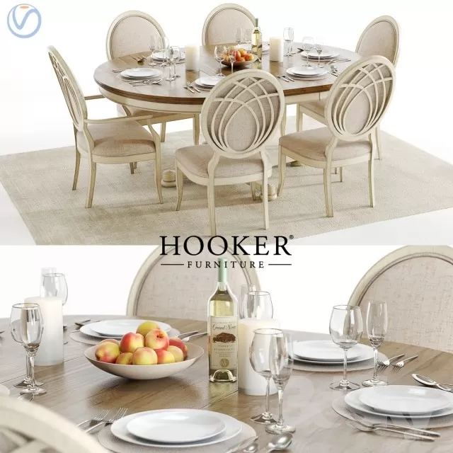 3DSKYMODEL – Dining Table sets – 4420