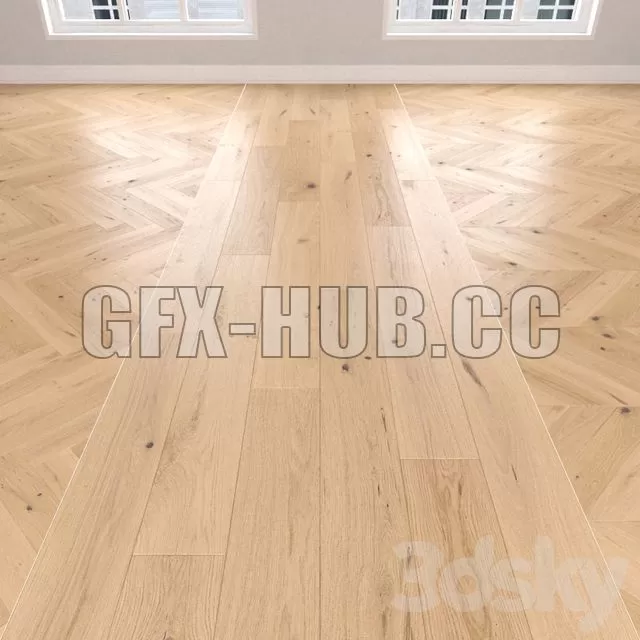 CAR – Parquet Oak Light 1 3D Model
