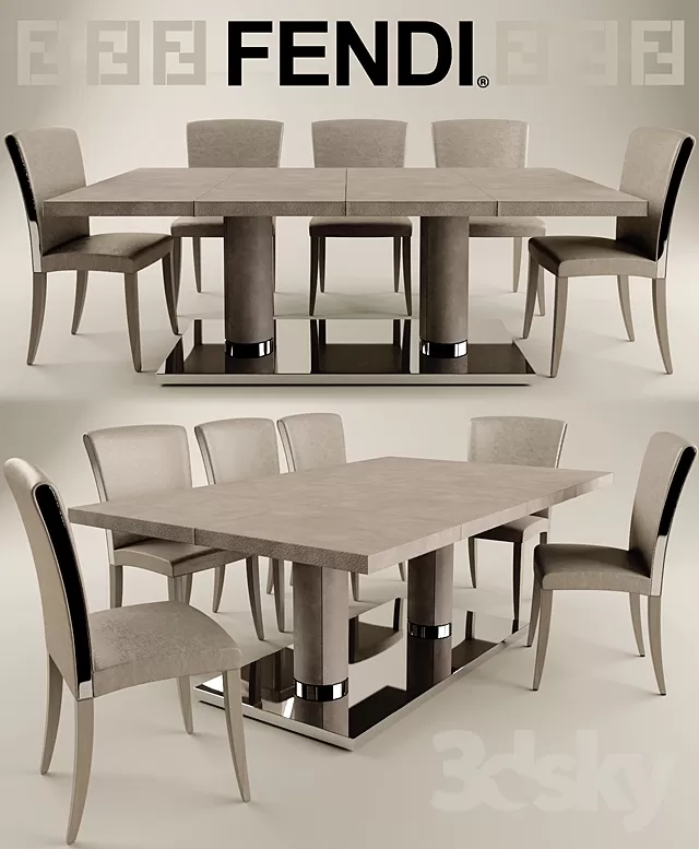 3DSKYMODEL – Dining Table sets – 4423