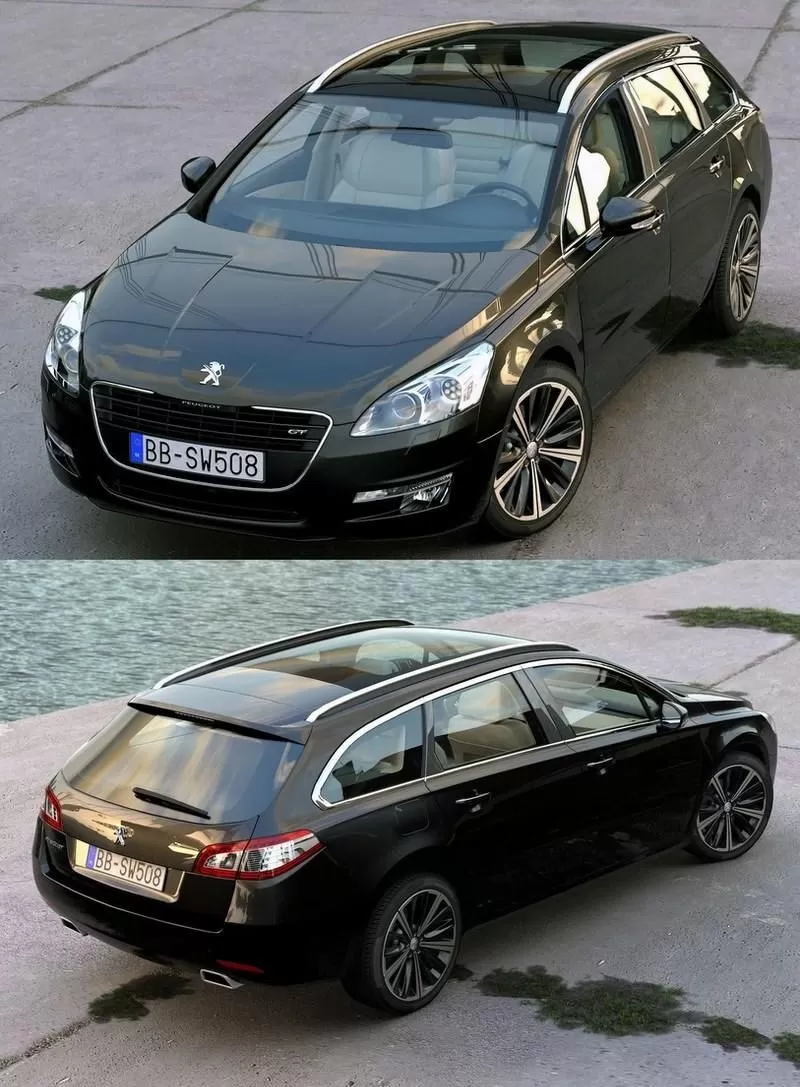 CAR – Peugeot 508 SW 2013 3D Model