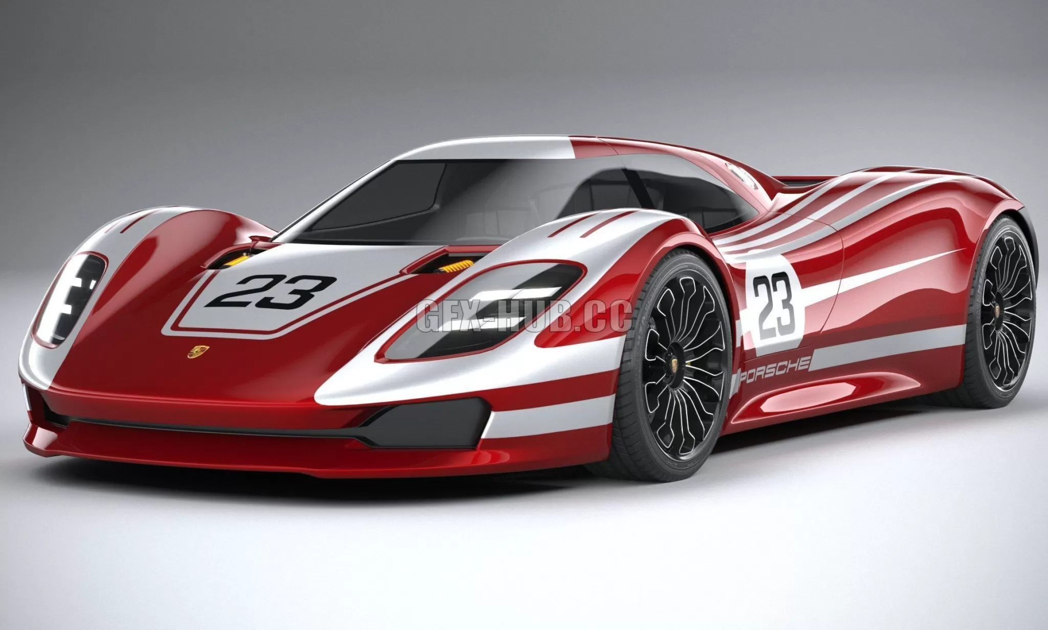 CAR – Porsche 917 Concept 2021 3D Model