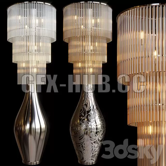 CAR – Preciosa Floor Lamp 3D Model