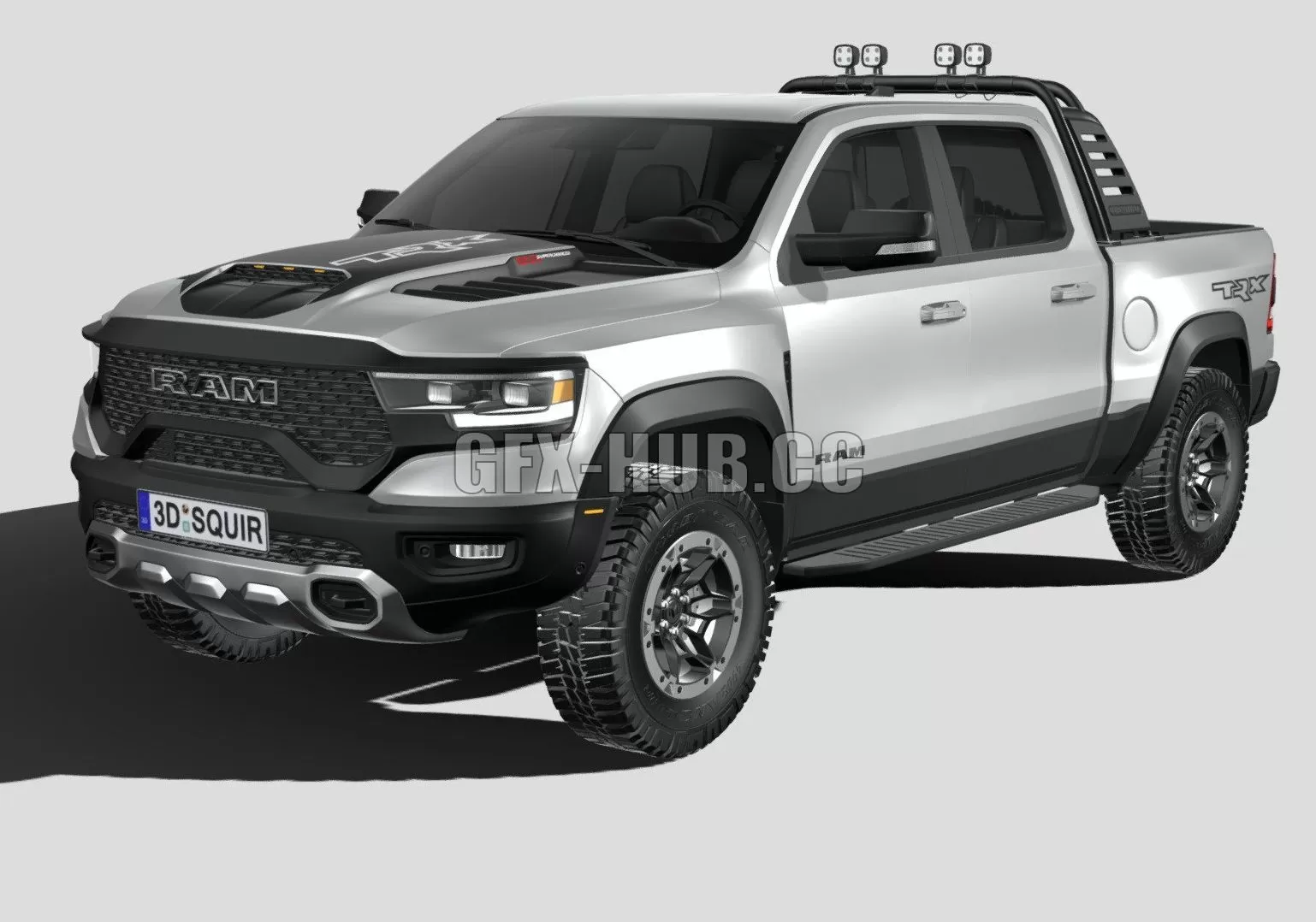 CAR – Ram 1500 TRX 2021 3D Model