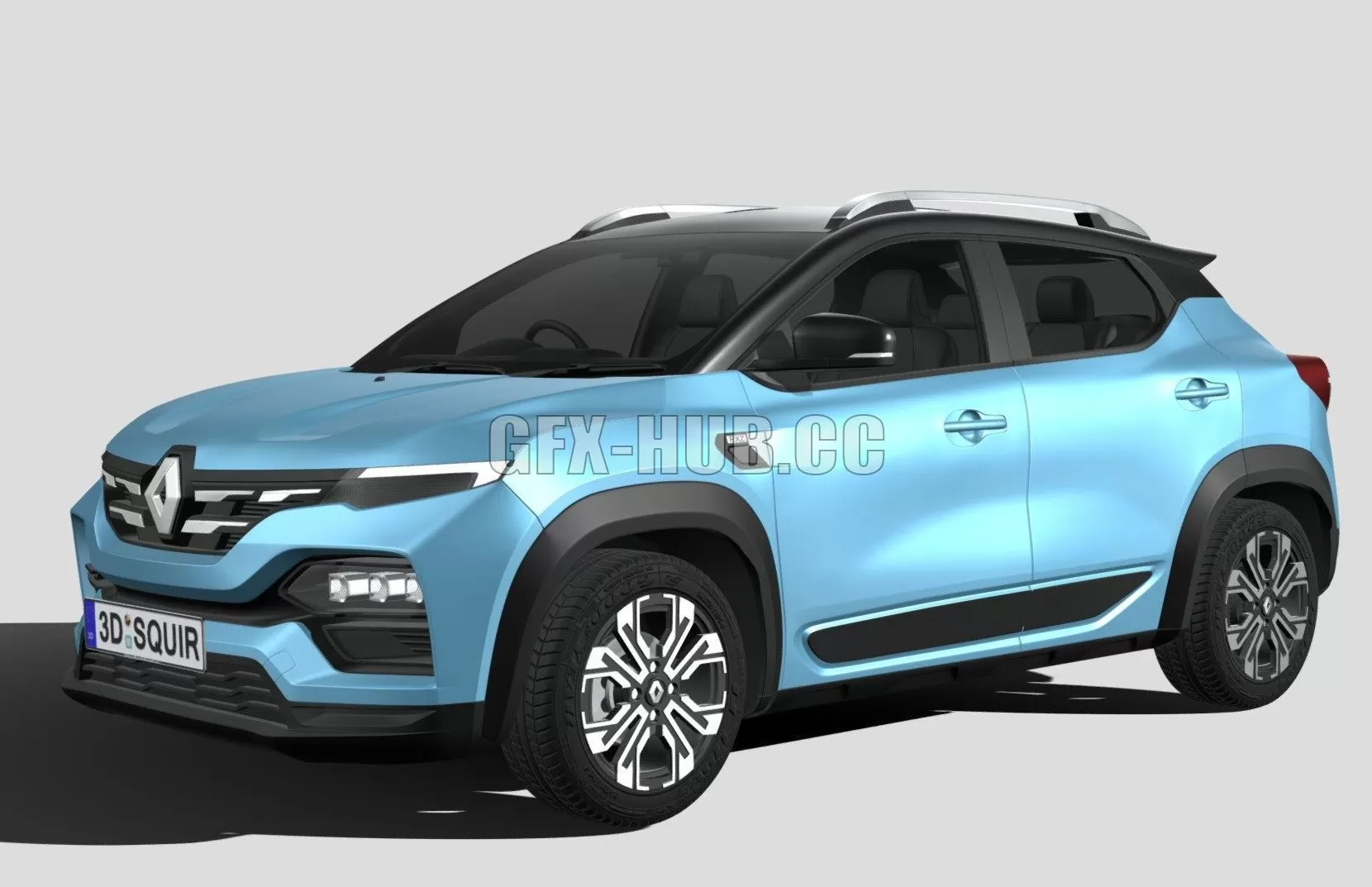 CAR – Renault Kiger 2022 3D Model