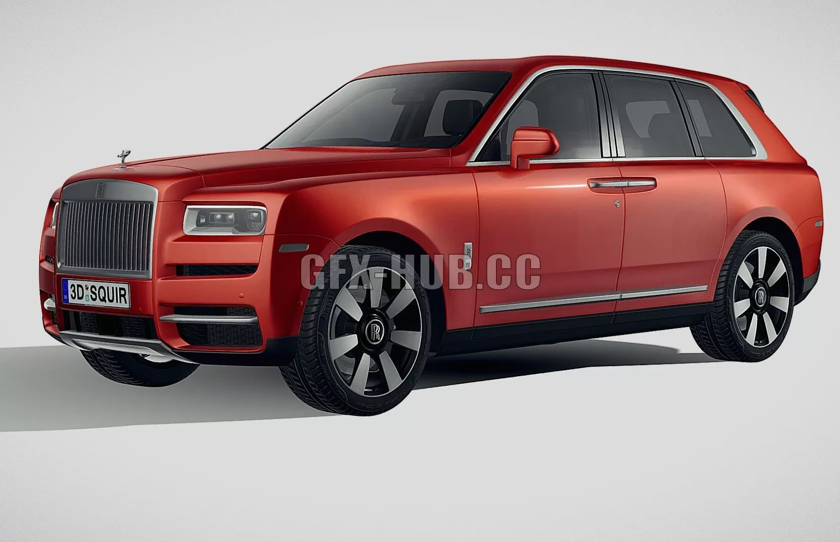CAR – Rolls-Royce Cullinan 2019 3D Model