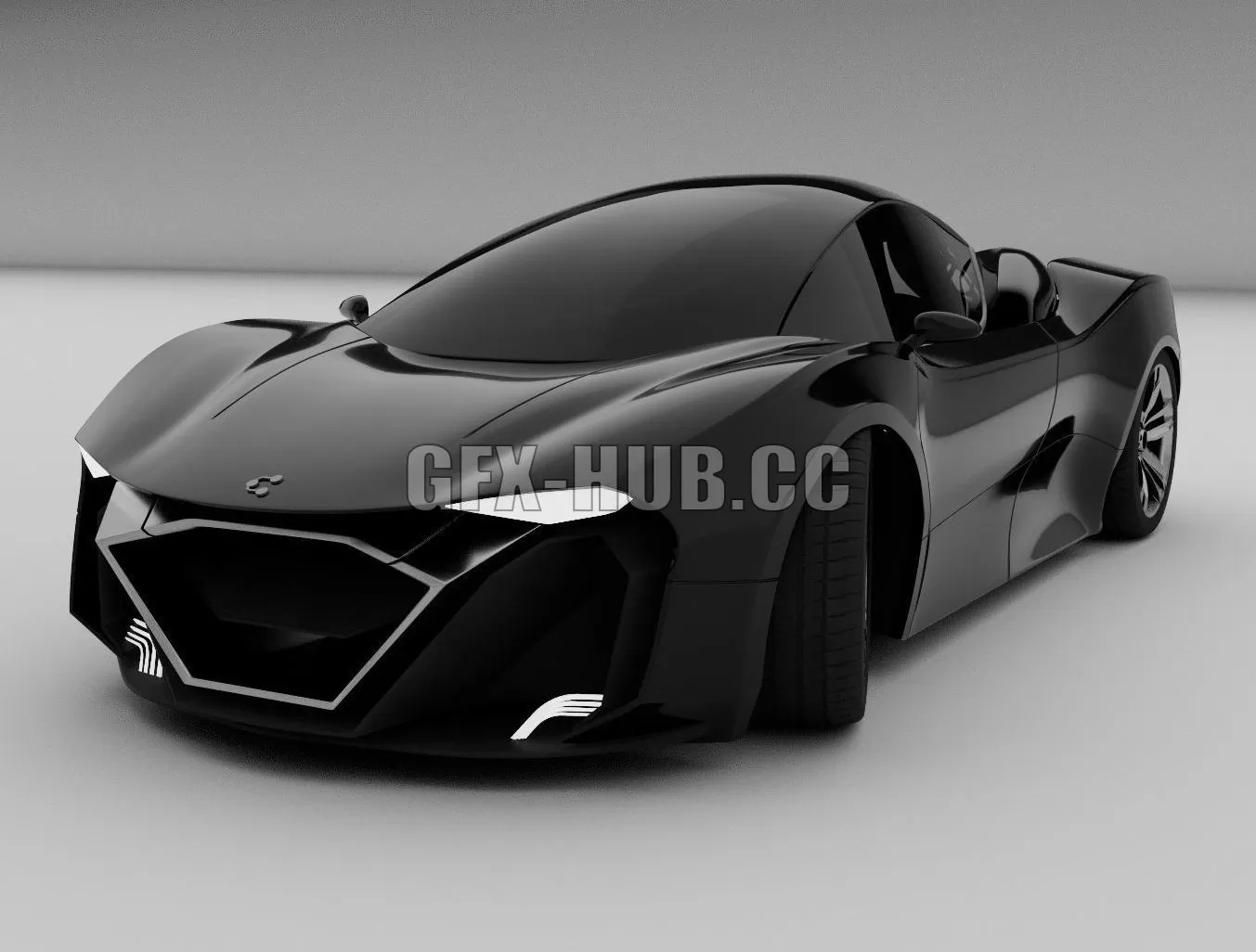 CAR – Royal Evo 2000 3D Model