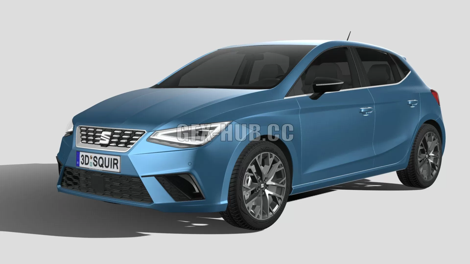 CAR – Seat Ibiza 2022 3D Model