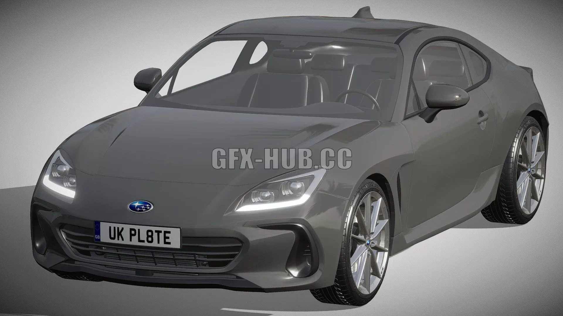 CAR – Subaru BRZ 2022 3D Model