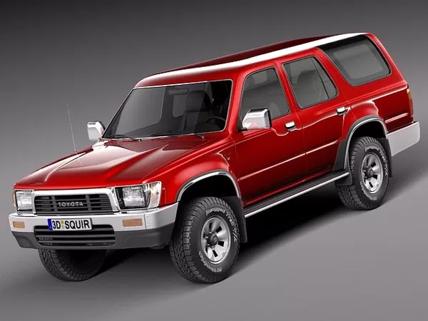 CAR – Toyota 4runner 1989-1997 3D Model