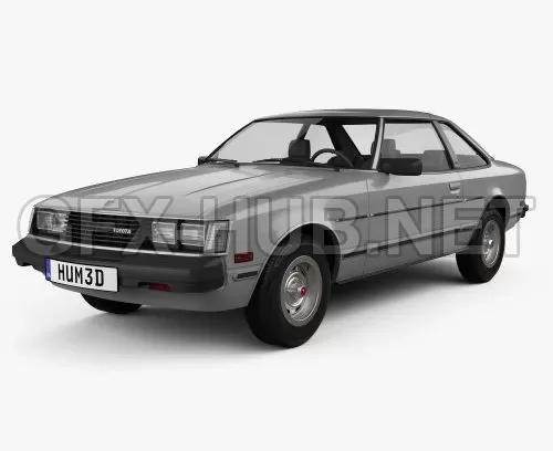 CAR – Toyota Celica ST Coupe 1979  3D Model