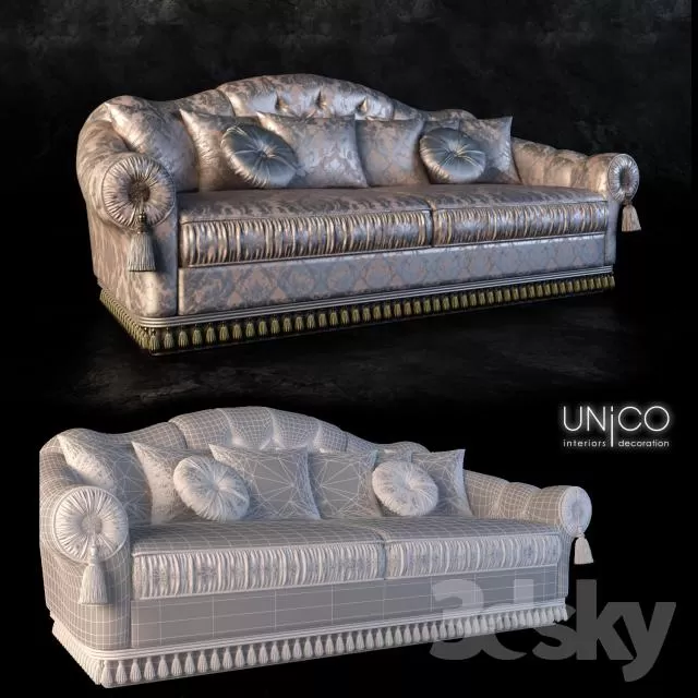3DSKYMODEL – Sofa – 4452