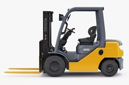 CAR – Toyota forklift 8FD25 3D Model