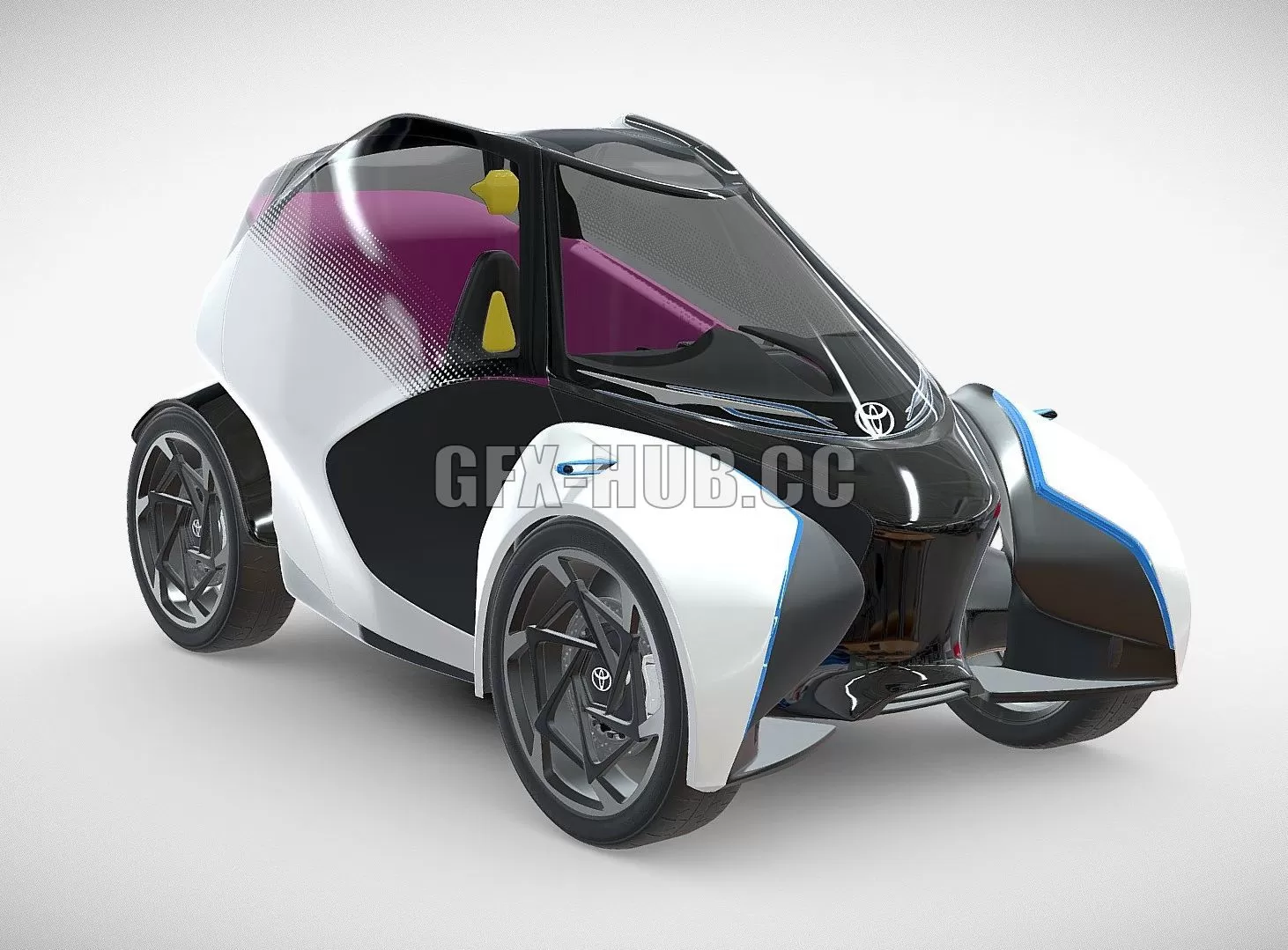 CAR – Toyota i-tril 3D Model