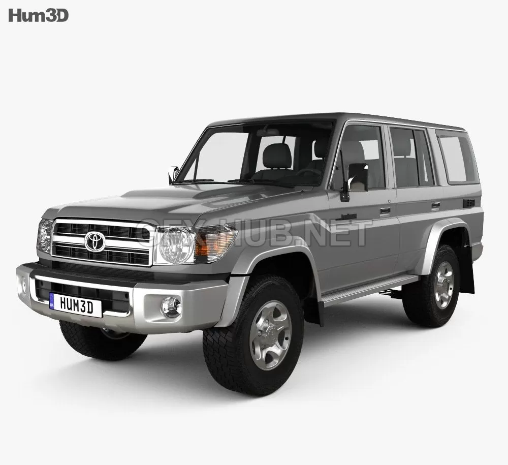 CAR – Toyota Land Cruiser 2007 3D Model