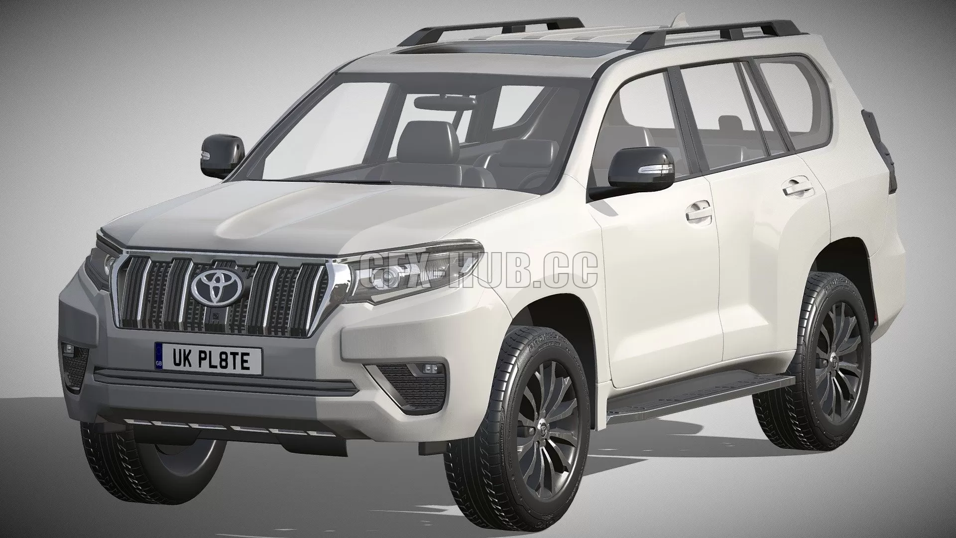 CAR – Toyota Land Cruiser 2021 car 3D Model