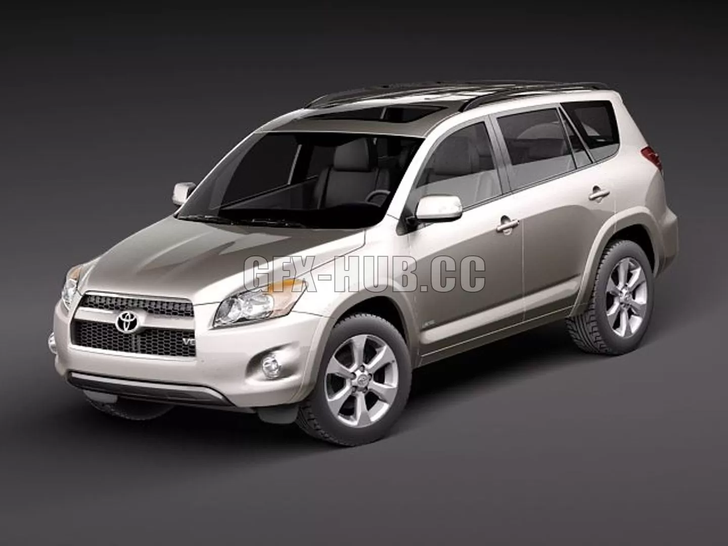 CAR – Toyota RAV4 2010 Limited 3D Model