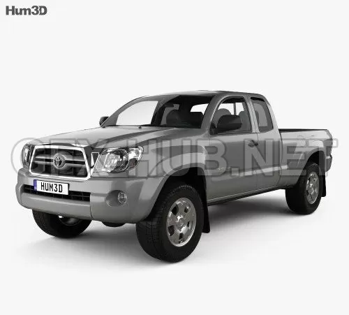 CAR – Toyota Tacoma Access Cab 2011  3D Model