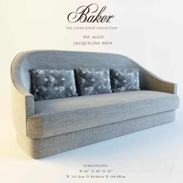 3DSKYMODEL – Sofa – 4466