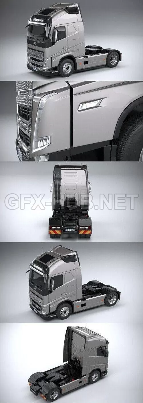 CAR – Volvo FH16 2020  3D Model