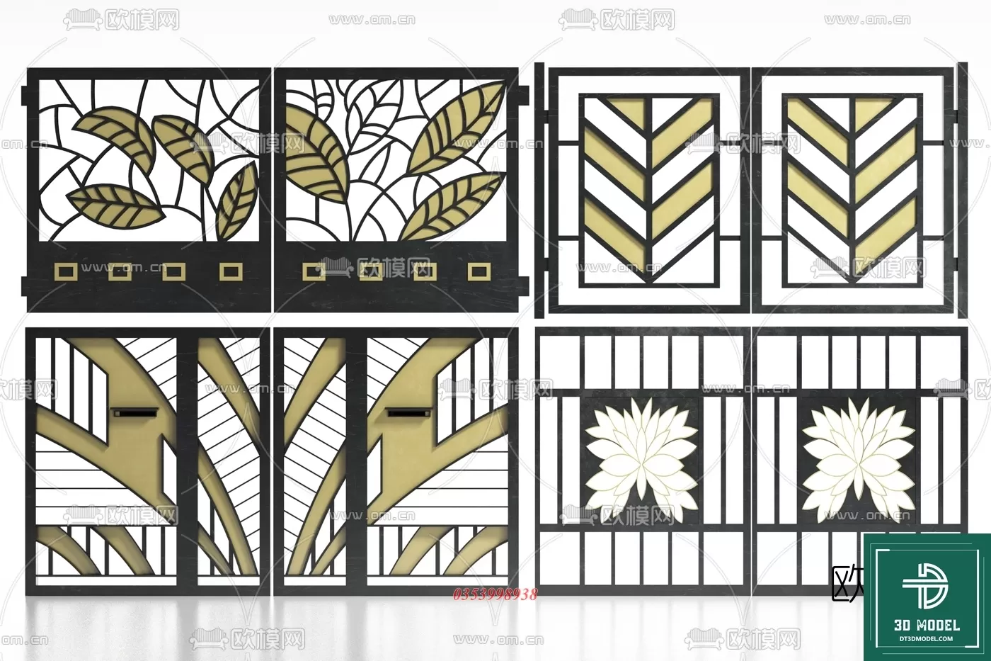 CLASSIC GATE – 3D MODELS – 020