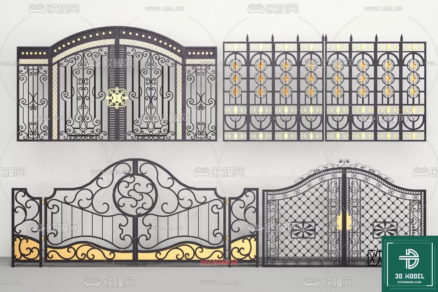 CLASSIC GATE – 3D MODELS – 022