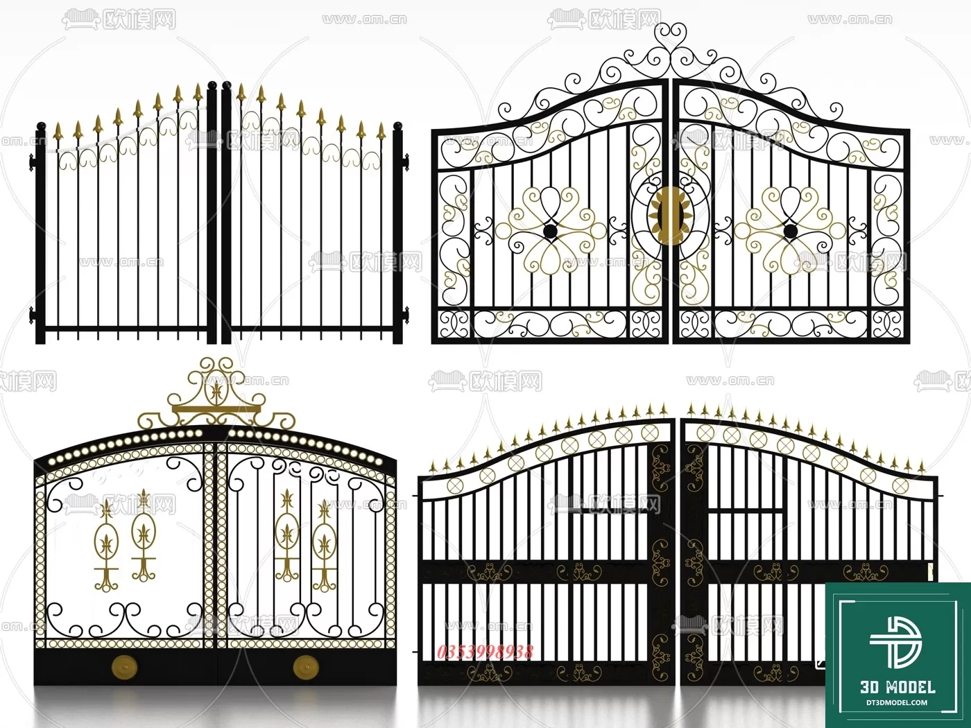 CLASSIC GATE – 3D MODELS – 023