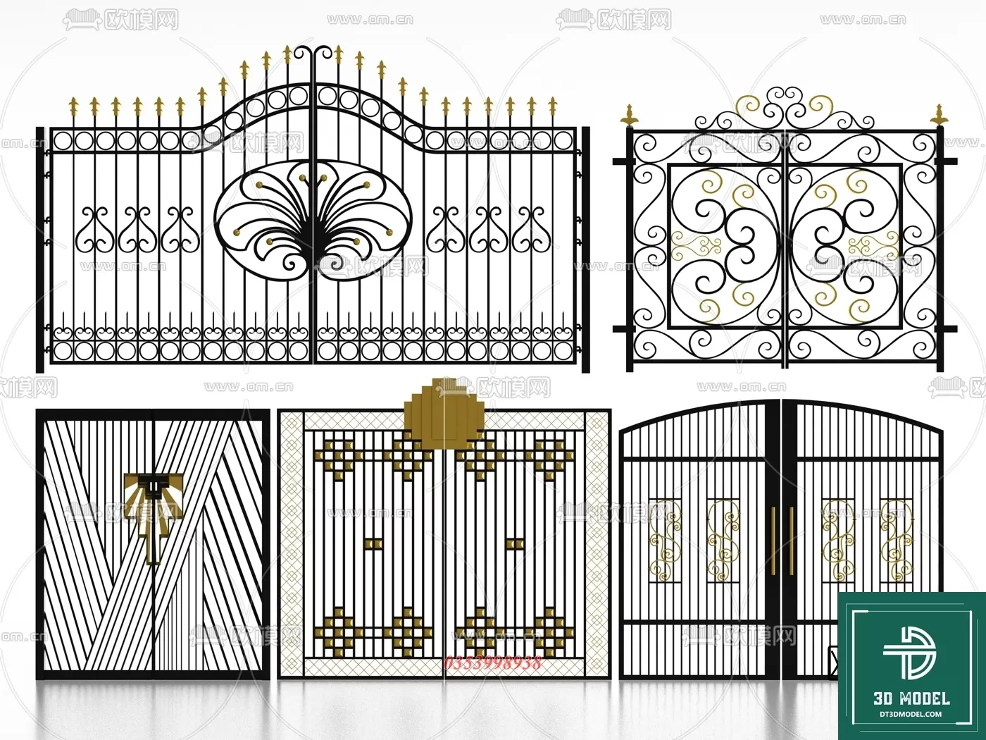 CLASSIC GATE – 3D MODELS – 024