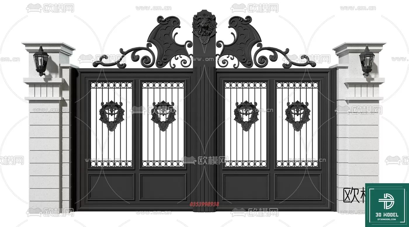 CLASSIC GATE – 3D MODELS – 034