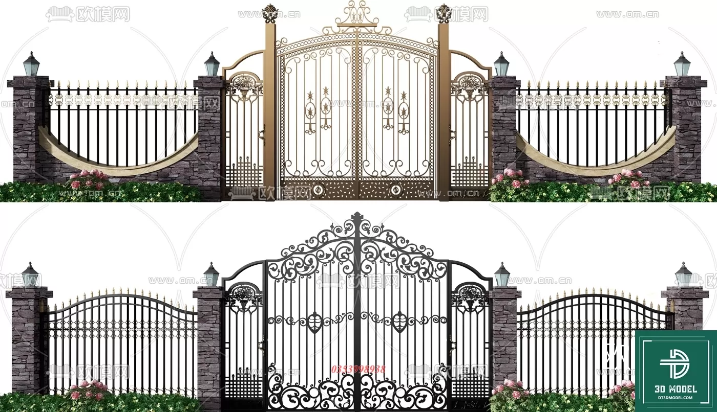 CLASSIC GATE – 3D MODELS – 036