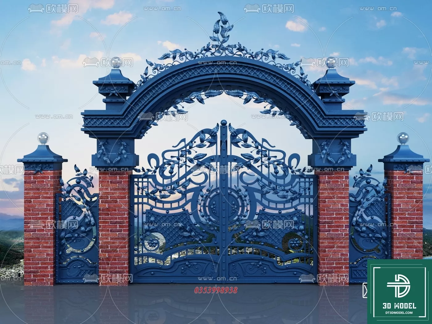 CLASSIC GATE – 3D MODELS – 037