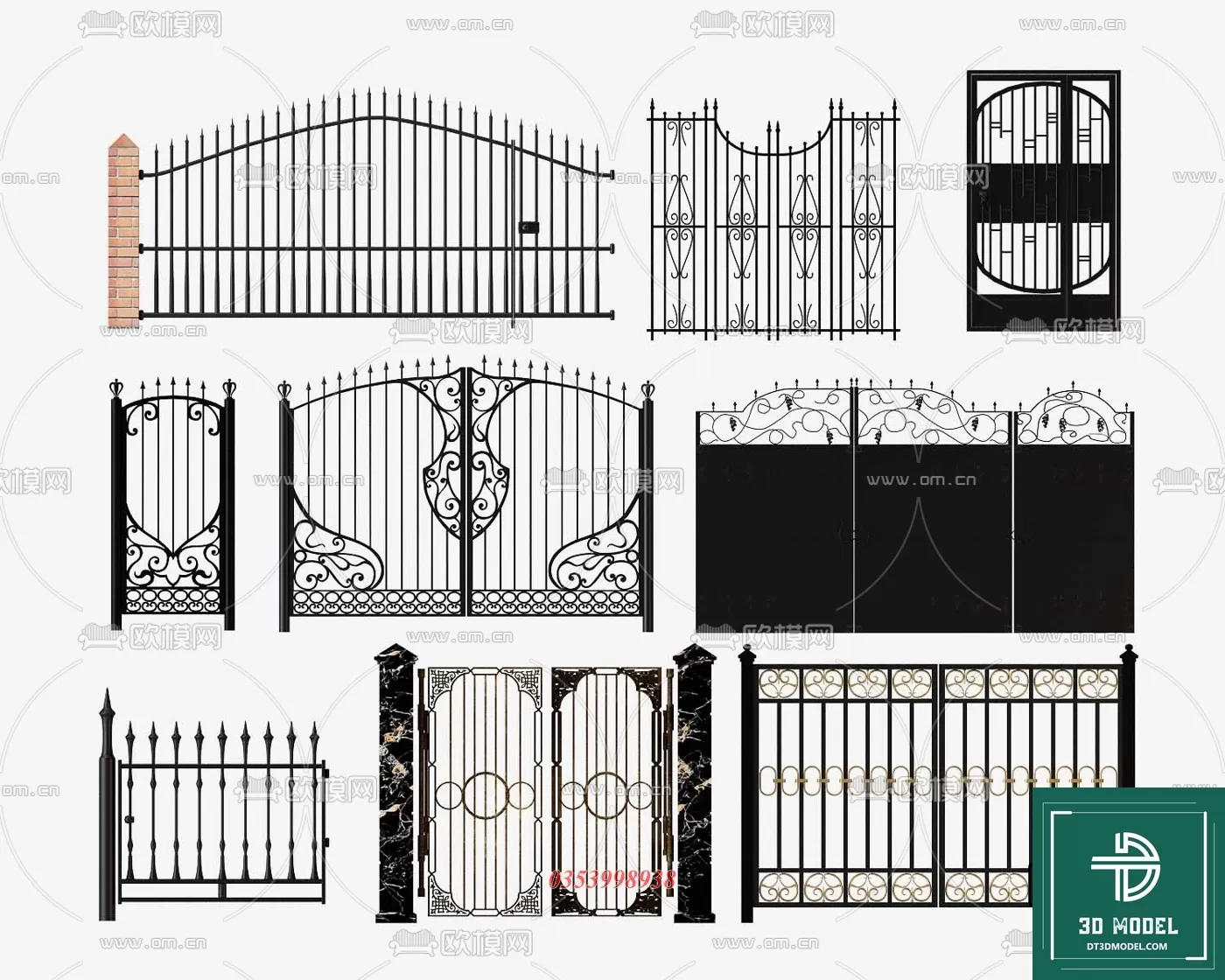 CLASSIC GATE – 3D MODELS – 041
