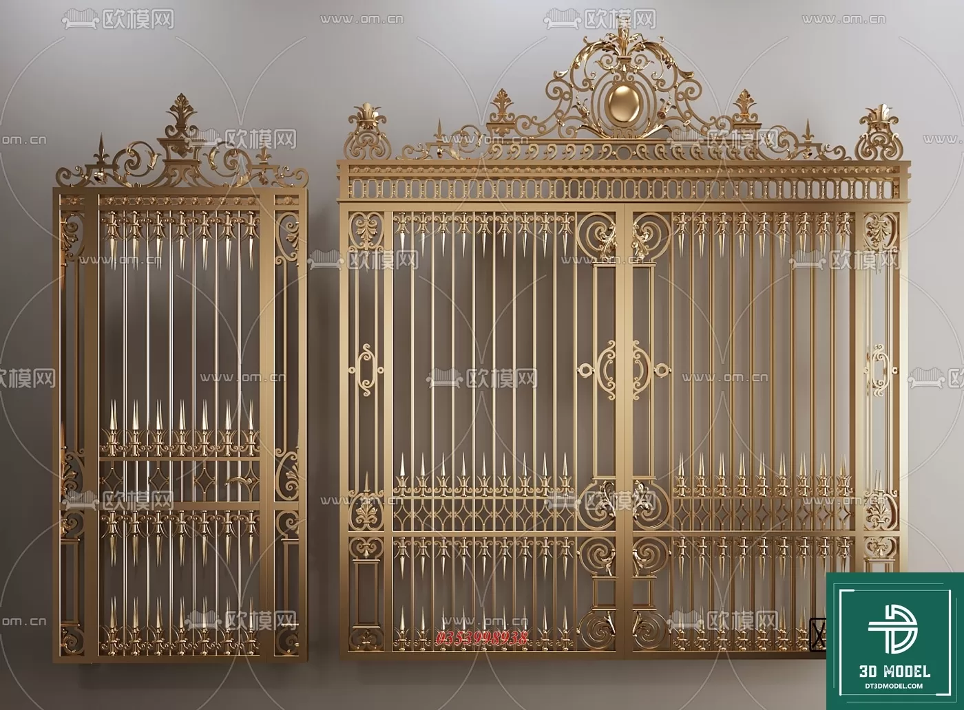 CLASSIC GATE – 3D MODELS – 042