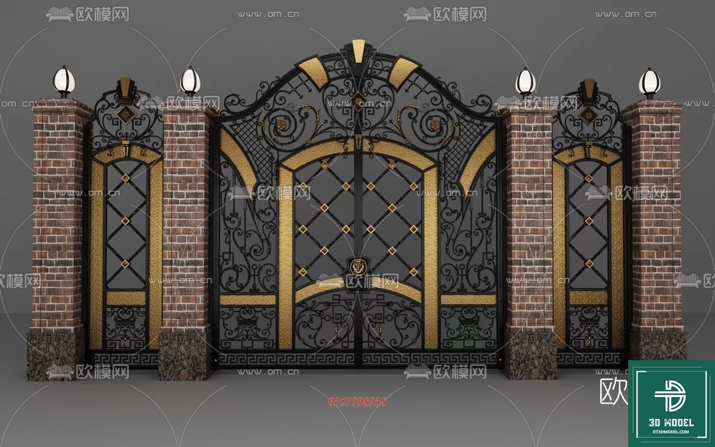 CLASSIC GATE – 3D MODELS – 043