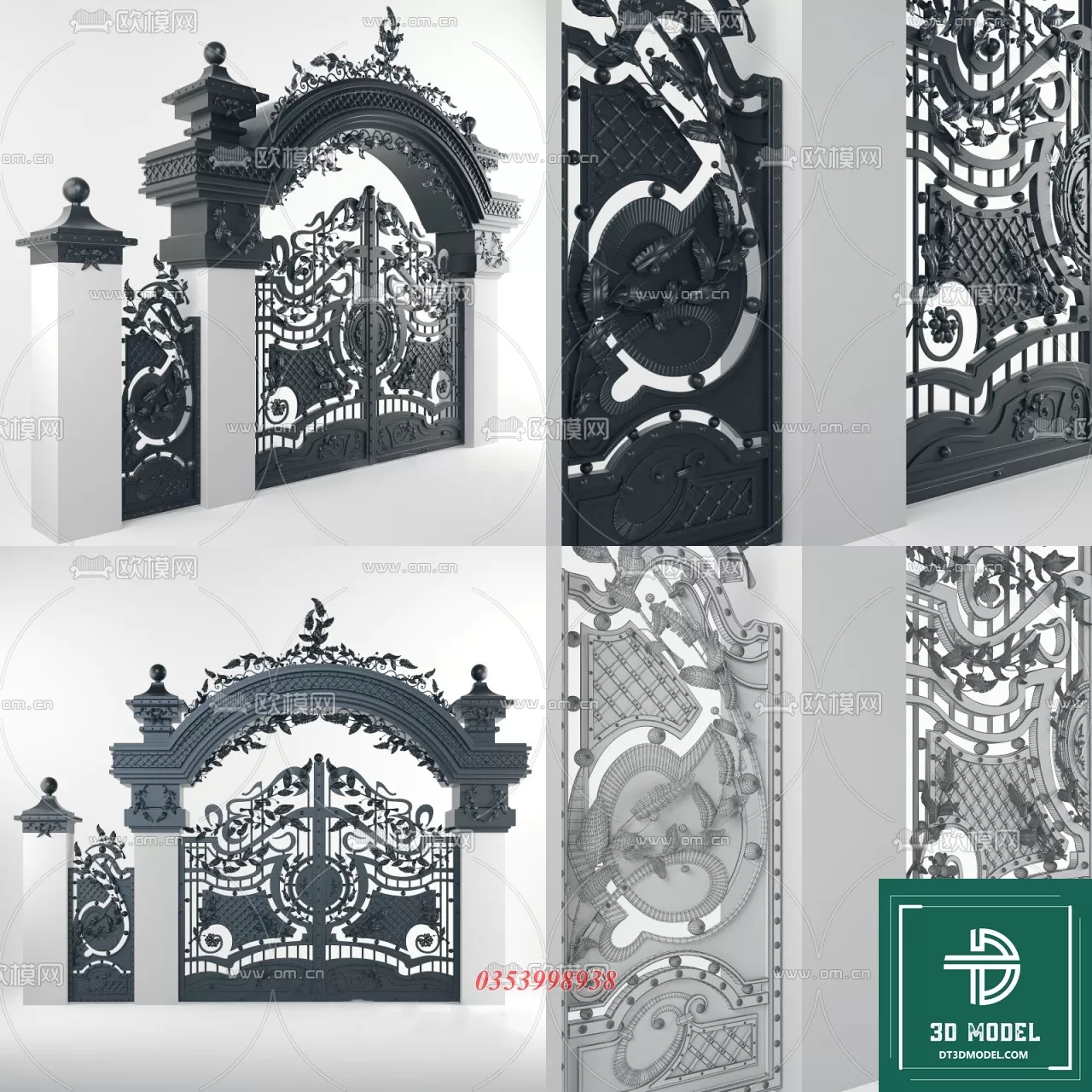 CLASSIC GATE – 3D MODELS – 044