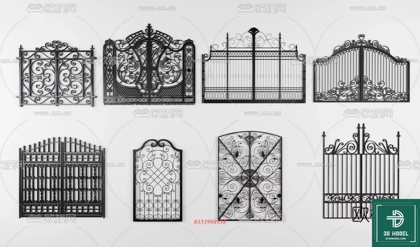 CLASSIC GATE – 3D MODELS – 048