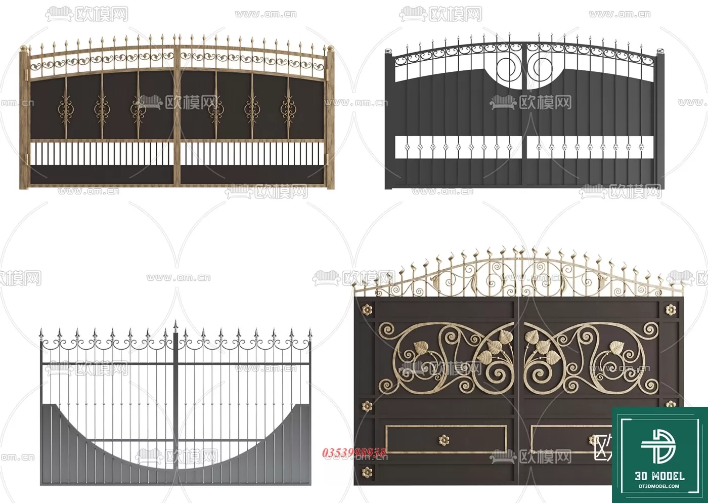 CLASSIC GATE – 3D MODELS – 051