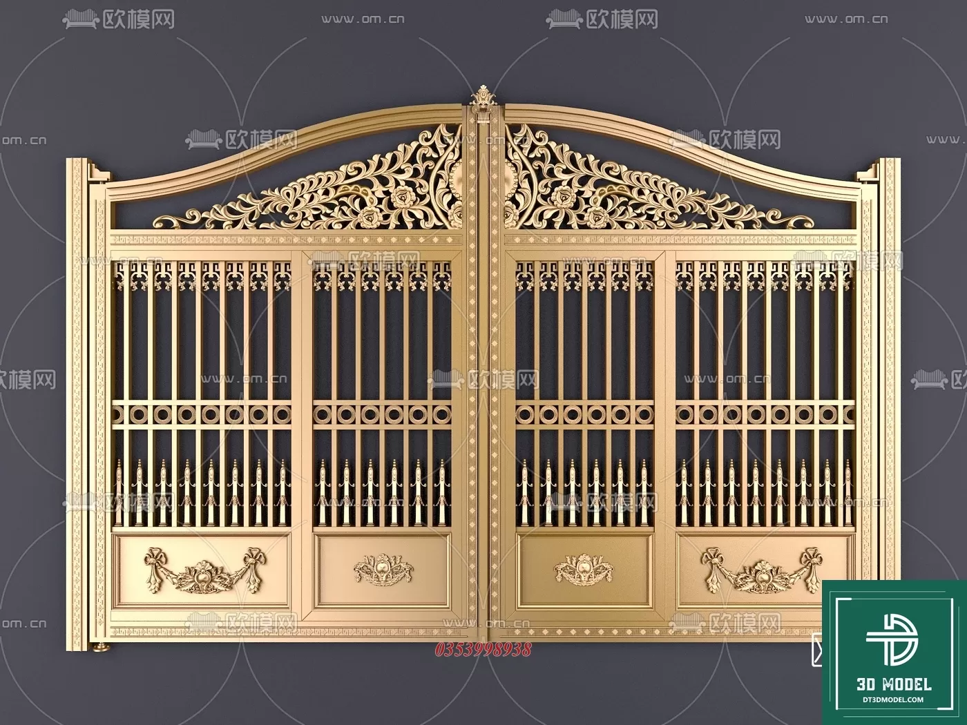 CLASSIC GATE – 3D MODELS – 053